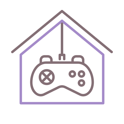 Play joystick play room icon