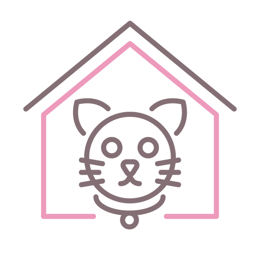 Cat domestic cat house cat icon