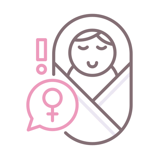 Girl girl childhood new born icon