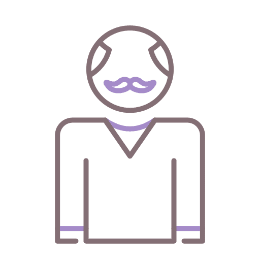 Grandfather old avatar grandpa icon