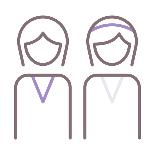 Mother parents family user icon