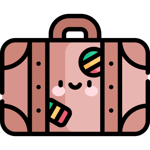 Travel bag travel bag briefcase bag icon