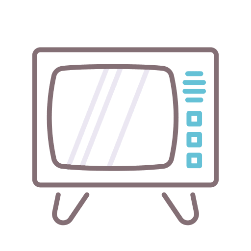 Tv screen old television tv screen icon