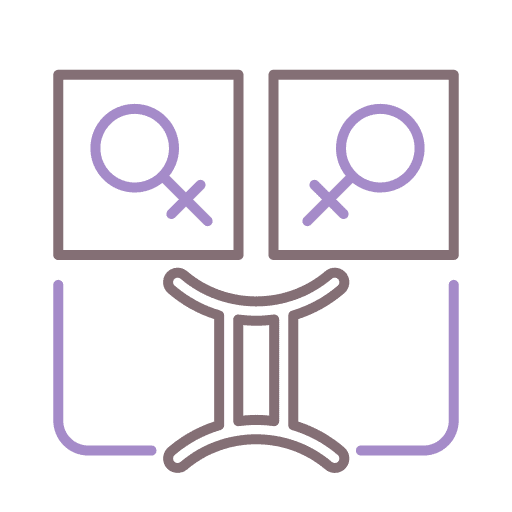 Twins girls family twins icon