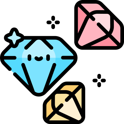 Diamonds precious stone wealth jewelry icon