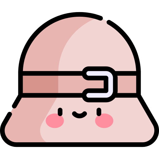 Explorer hat accesory beach sun hat icon