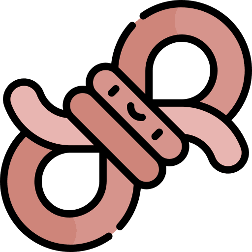 Rope construction and tools tools camping icon