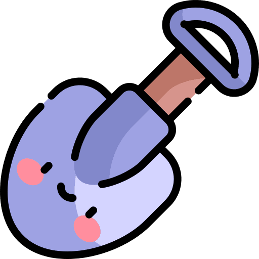 Shovel equipment farming and gardening garden icon