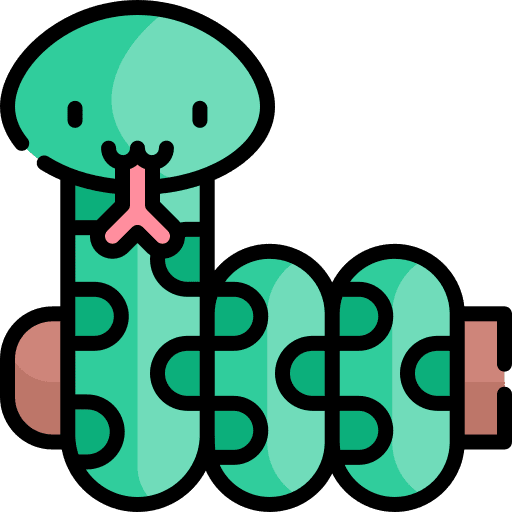 Snake reptile animals animal kingdom icon