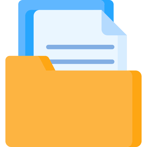 Folder file archive files and folders icon