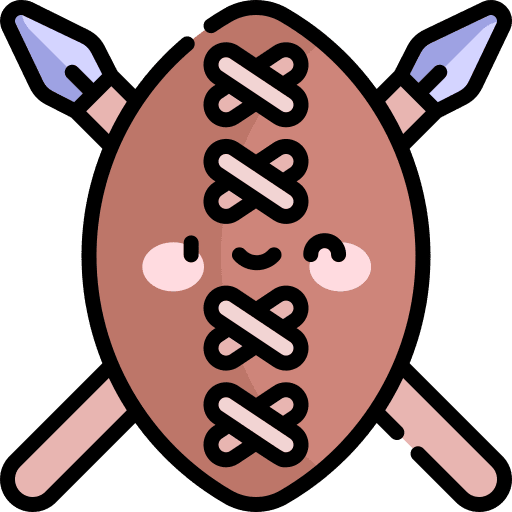 Shield protection safe massai icon