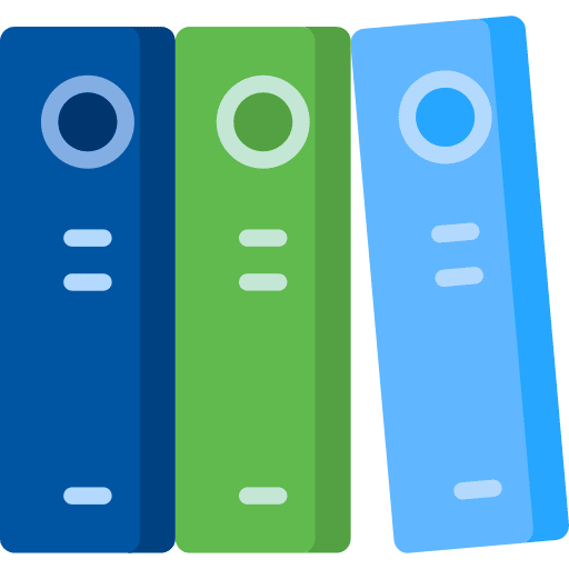 Archive folder document file icon