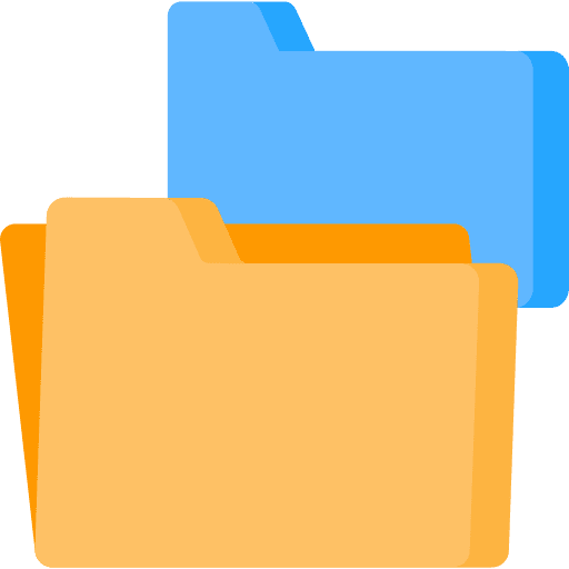Subfolder subfolder document files and folders icon