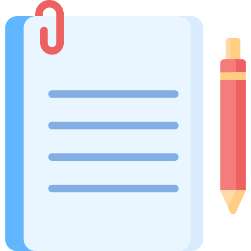 Document document files and folders paper clip icon