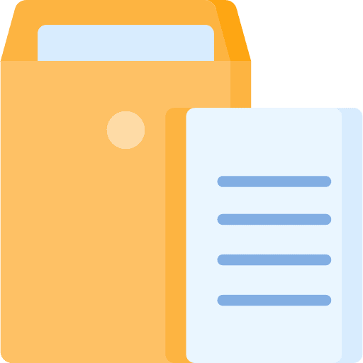 Document sheet documentation storage icon