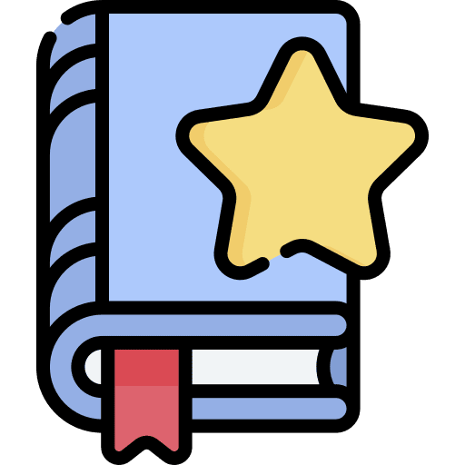 Favorite favorite library book icon