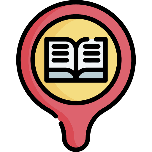 Placeholder library education book shop icon