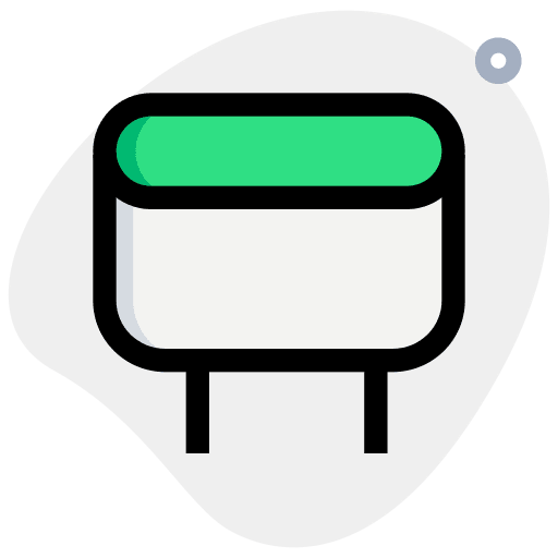 Semiconductor component condenser electrical component icon