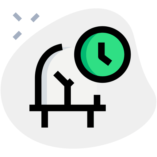 Timer clock professional equipment icon