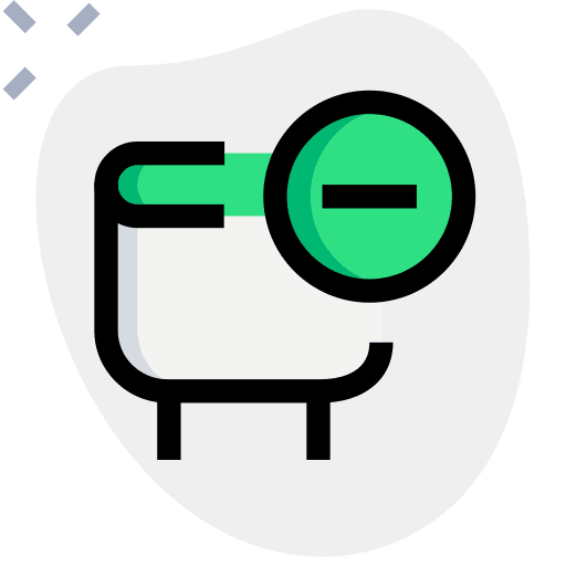 Delete capacitor electrical component electrical icon