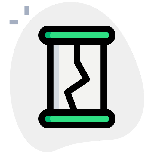 Fuse electronics fused electrical component icon