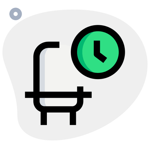 Timer electronics timer component icon