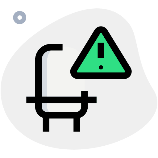 Warning electrical component component warning icon