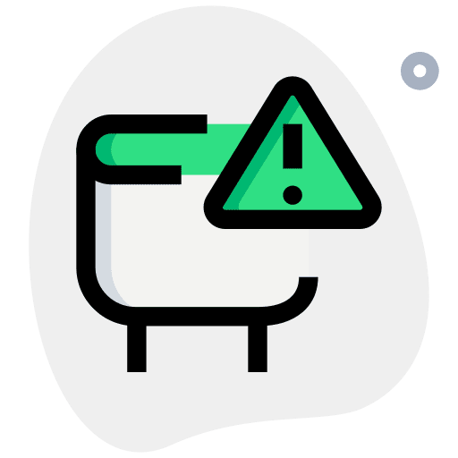 Warning electrical component warning electronics icon