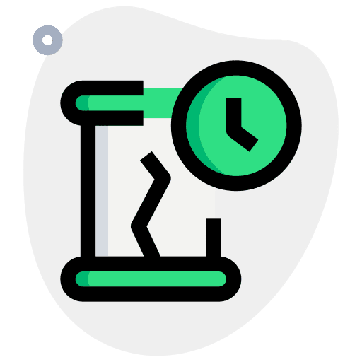 Timer electronics clock fuse icon