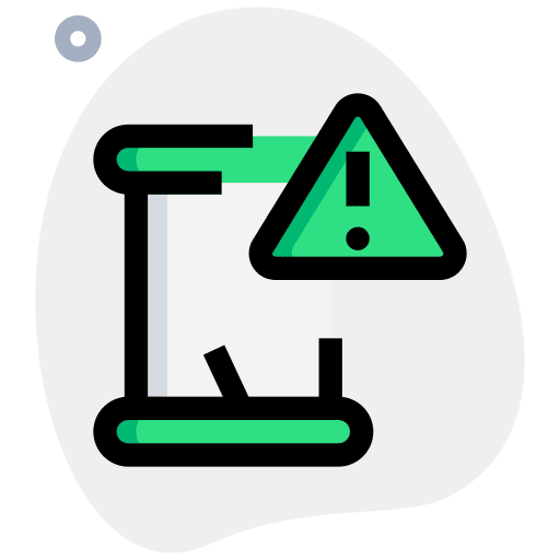 Warning electrical component preventer electronics icon