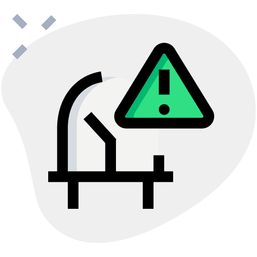 Warning light professional warning icon