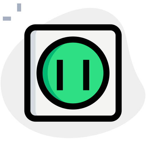 Wall socket power socket socket wall icon