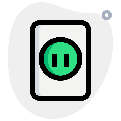 Wall socket power socket wall socket electronics icon
