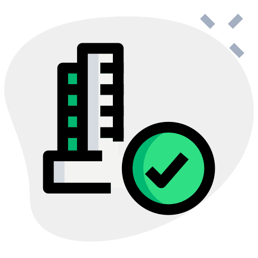 Company branch global production icon