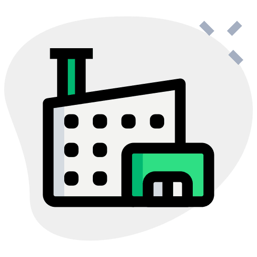 Factory plant product factory industrial icon