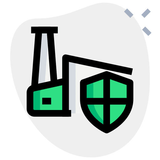 Shield structure shield product icon