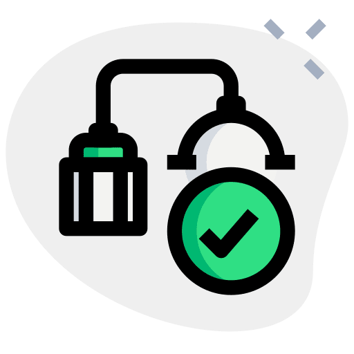 Silo farm buildings farm house icon