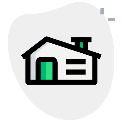Stocking transportation warehouse storage icon