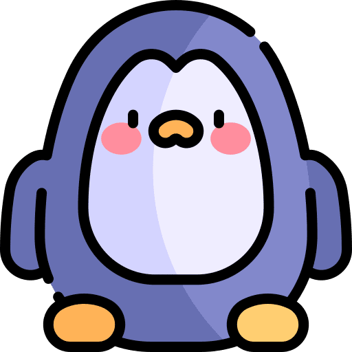 Penguin bird wildlife fauna icon