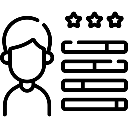 Skill job interview black hair professions and jobs icon