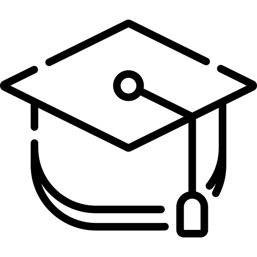 Graduation education mortarboard graduation icon