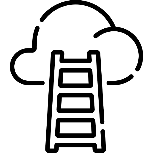 Ladder aim ladder career icon