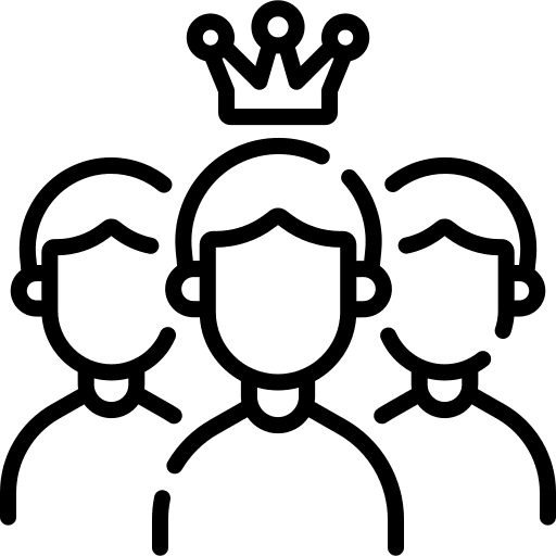 Leadership business and finance leadership leader icon