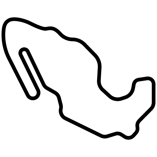 Map mexican geography map icon