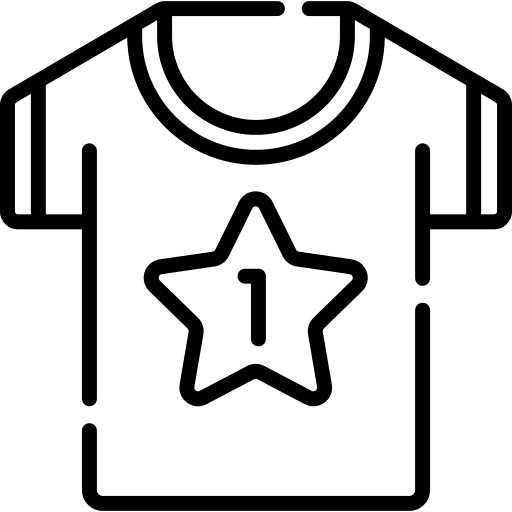 Tshirt tshirt short sleeves garment icon