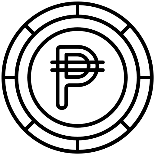 Peso exchange business and finance peso icon