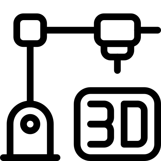 3d printing 3d print 3d printer engineering icon