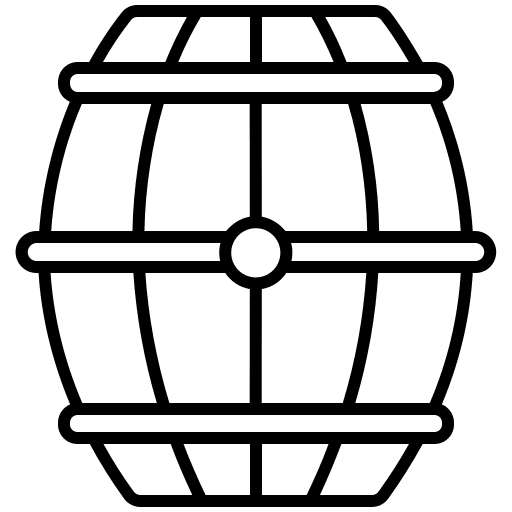 Barrel barrel beverage drink icon