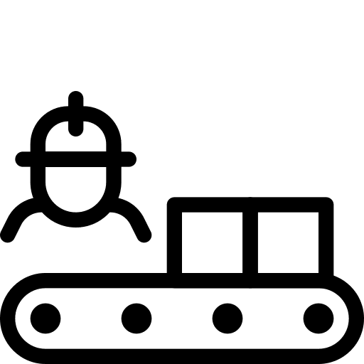 Belt factory belt industrial icon