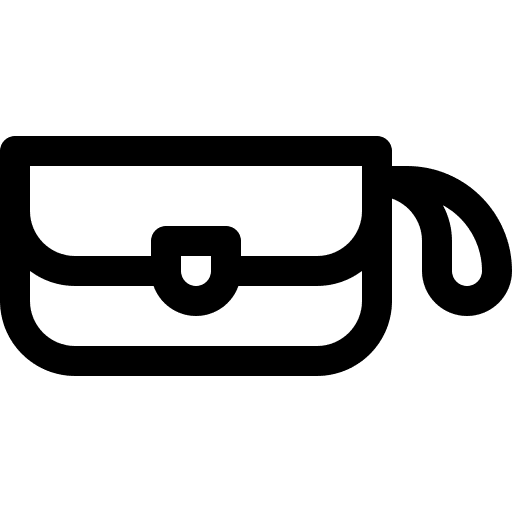 Handbag purse accessory hand bag icon